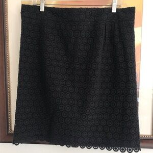 Black Lace Skirt